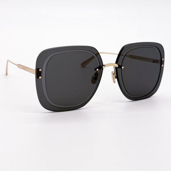 NEW DIOR ULTRADIOR SU B0A0 GOLD SMOKE WOMEN SUNGLASSES DIOR - Picture 5 of 12